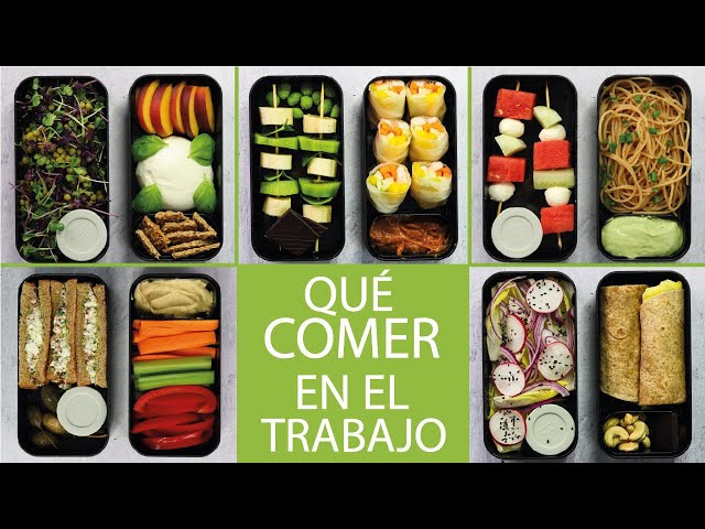 COMIDA para LLEVAR 👉 MENÚ SEMANAL para LLEVAR al TRABAJO 👷‍♀️ DELICIOSO  😋 Ideal TUPPER y BENTO BOX 