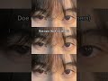 doe eyes vs siren eyes #eyes #asian #trendingshorts