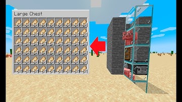 Pig Farm Minecraft Tutorials | How to Make a Pig Farm