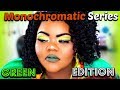 Monochromatic Makeup Series | Green and Neon Green Makeup