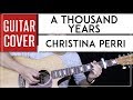 A Thousand Years Guitar Cover Acoustic - Christina Perri 🎸 |Chords|