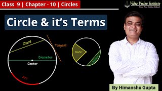 Circles || Part 1 - Circle & it's Terms || NCERT - Class 9 - Mathematics || Hindi