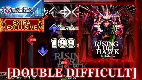 【DDR A】 RISING FIRE HAWK [DOUBLE DIFFICULT] 譜面確認＋クラップ