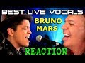 Vocal Coach Reacts To Bruno Mars' Best Live Vocals - Ken Tamplin
