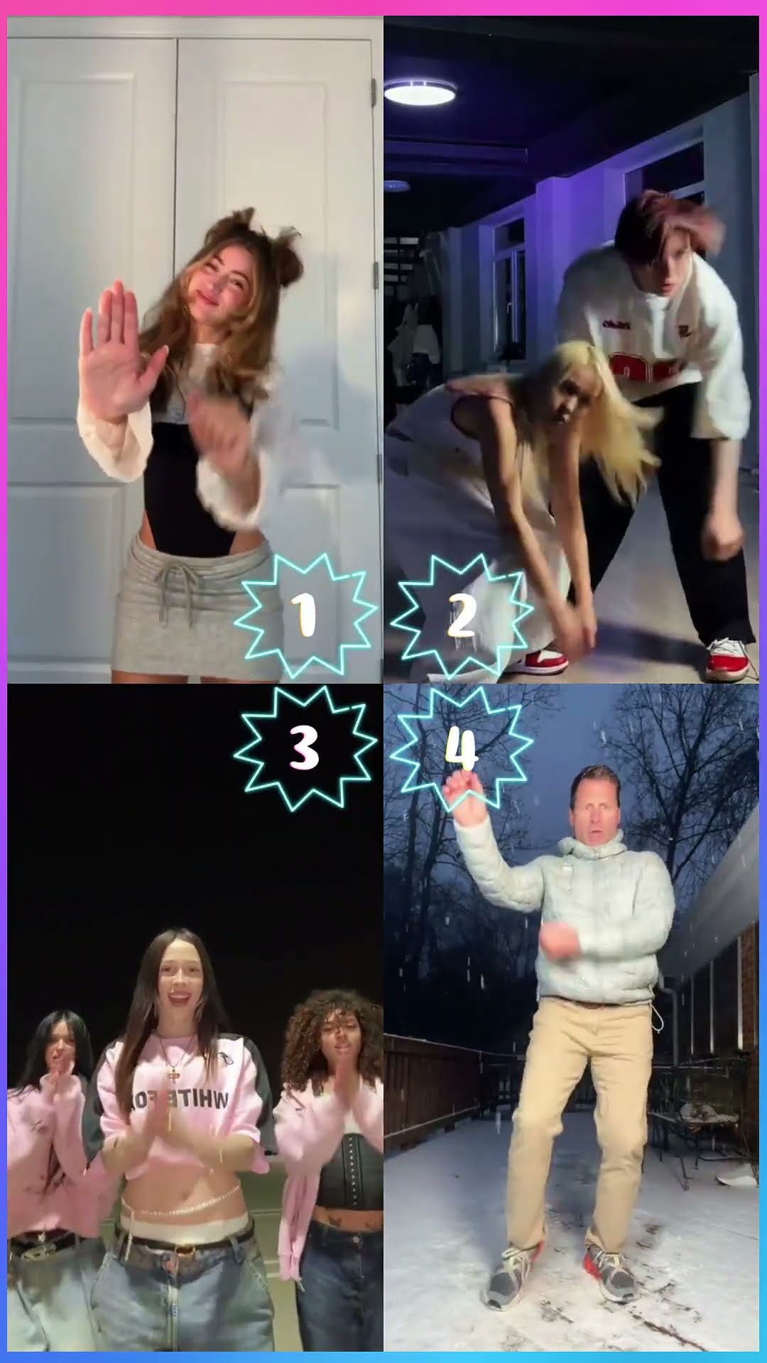 Janice Nicole x Ten Yujin x Elsarca x Chad #shorts #dance #tiktok