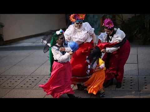 euronews grecia Annual Catrinas parade in Mexico City