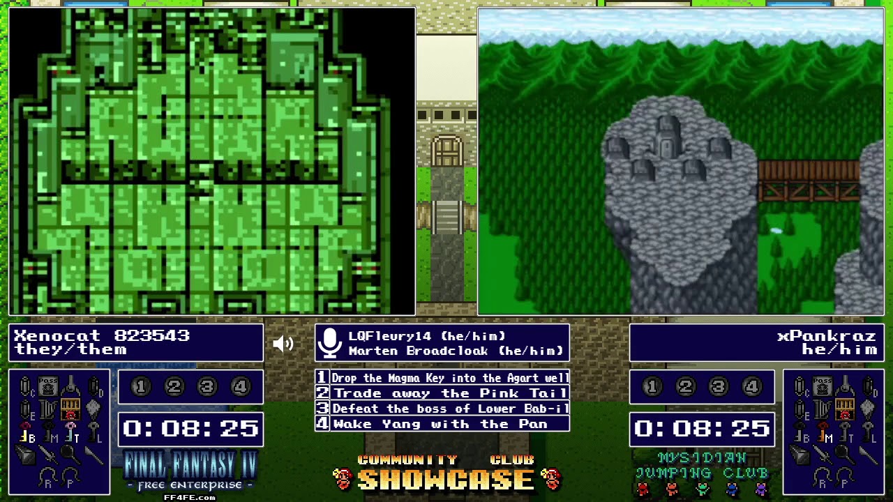 FF4FE Community Club Showcase 12 2 20 Mysidian Jumping Club YouTube