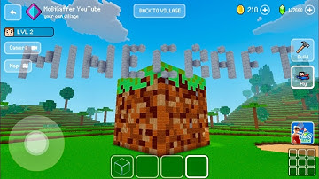 Block Craft 3D: Building Simulator Games For Free Gameplay#1572 (iOS & Android) | Minecraft Logo