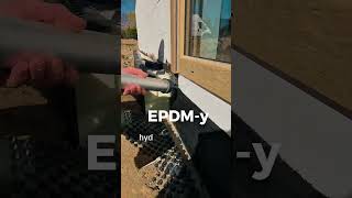 Izolacja okien fartuch EPDM Me220 i pancerny klej OT015