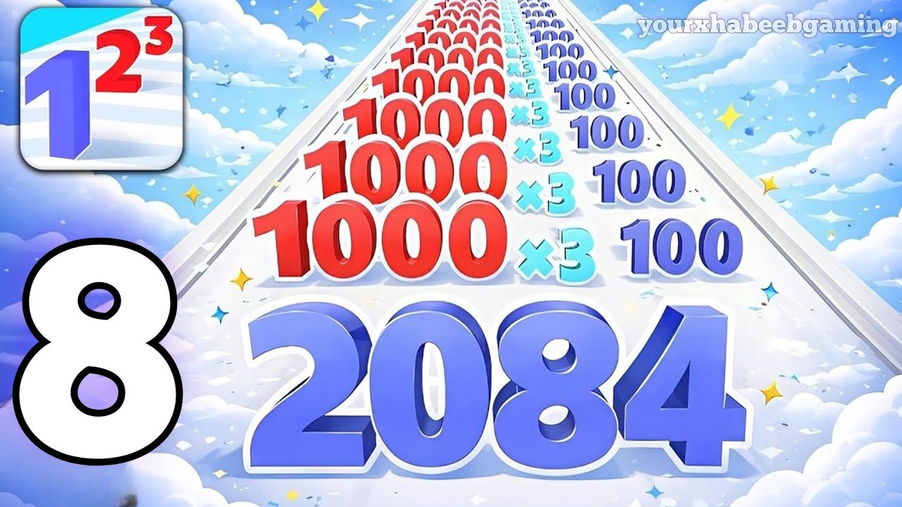 Number Master: Run and Merge - Gameplay Walkthrough Part 8 (Android, iOS)