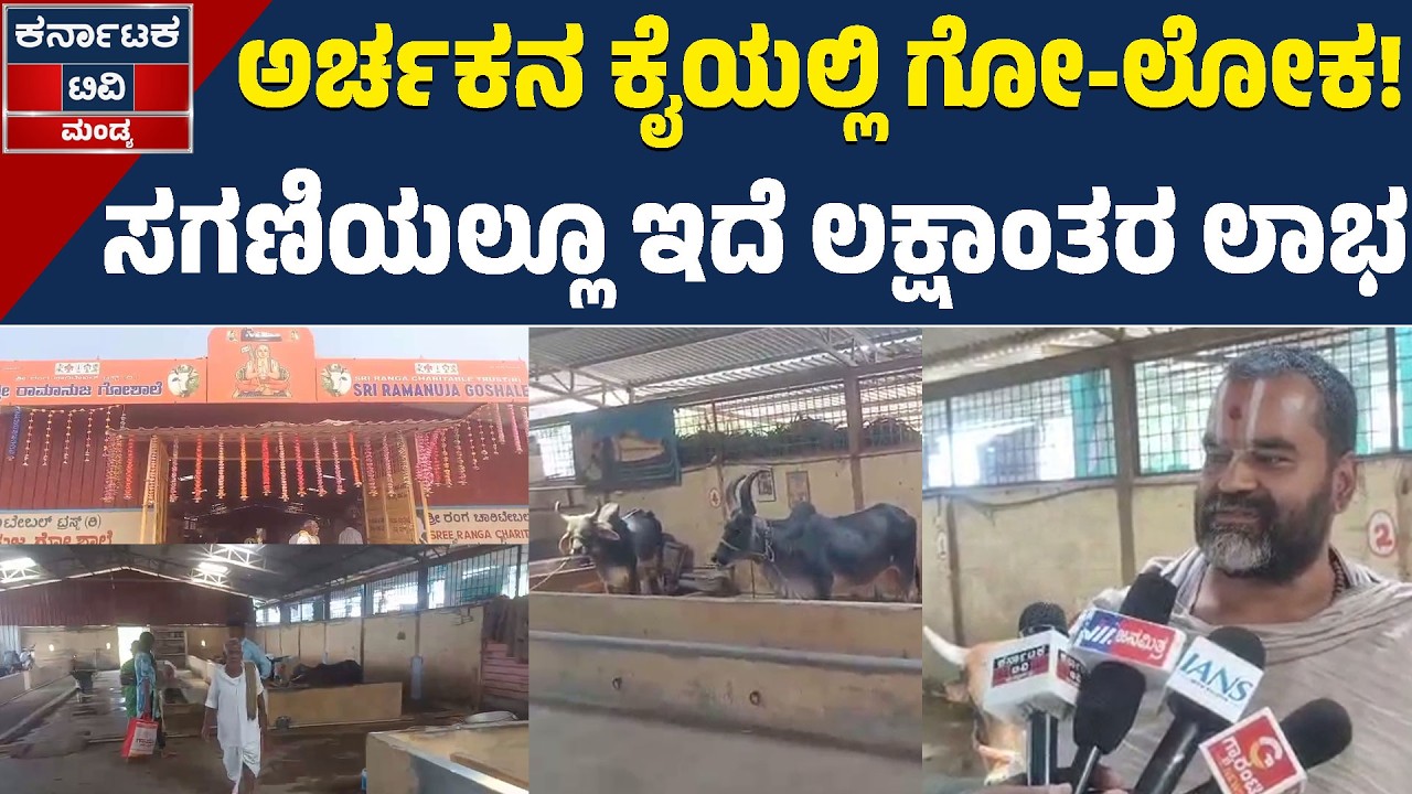 ಪ್ರಧಾನ ಅರ್ಚಕ ಈಗ ಸಕ್ಸಸ್‌ಫುಲ್ ಹೈನುಗಾರ! | Srirangapatna | Vijay Sarathi | KTV Mandya