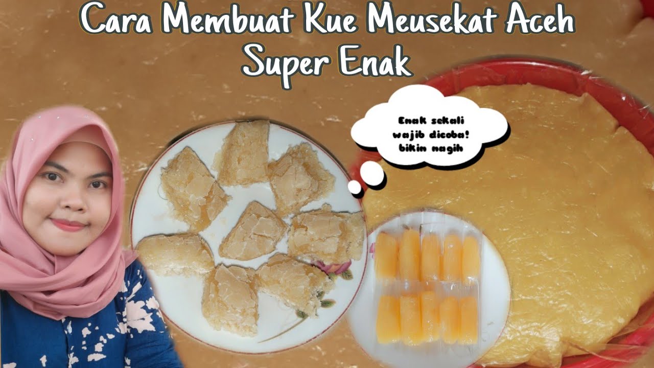 CARA MEMBUAT MEUSEUKAT ACEH YANG ENAK || Resep Kue dodol Meusekat Aceh
