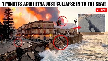 1 minuut geleden!! De Etna is gescheurd en stort in zee! Bewering over een enorme uitbarsting van...