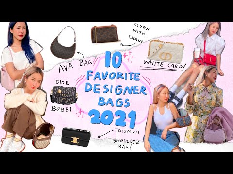 Top 10 favorite designer bags! เปิดกรุกระเป๋าแบรนด์อัพเดทใช้แล้วชอบ ใบไหนน่าโดนมาดู!! ✨ | Brinkkty