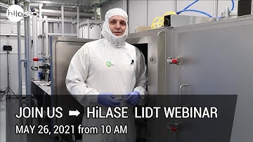 Laser Induced Damage Threshold webinar | Q&A on LIDT No. 3