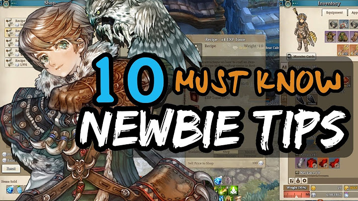 Tree of Savior Re:Build - 10 MUST KNOW TIPS For Newbies!