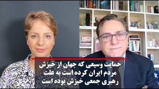 حمایت وسیعی که جهان از خیزش مردم ایران کرده است بعلت رهبری جمعی خیزش بوده است