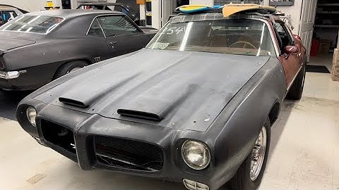 1971 Pontiac Firebird Update – Cage Is Finished!