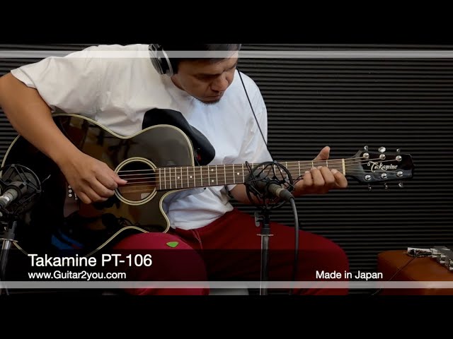 ギター Takamine PT-106 Electric Acoustic Guitar Takamine PT-106 Black | eBay