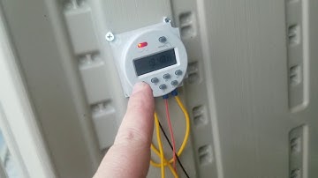 How to Wire 12v Power Programmable Timer Switch (Baomain, JVR) | Automatic Chicken & Quail Lights