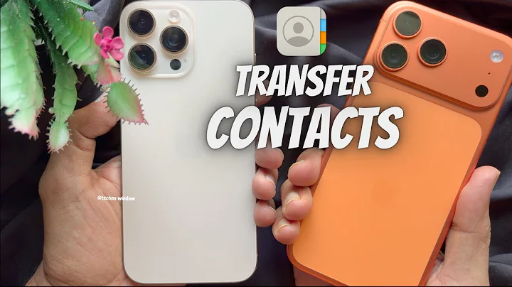 How to Transfer Contacts from iPhone 16 Pro Max to iPhone 17 Pro Max