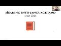 Study Guide For &quot;Heading Into Language Land&quot; Language Learning Card Game - Prepare To Study Up!