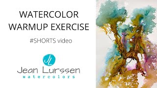 Watercolor Warmup - Abstract Trees
