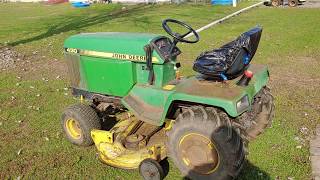 A Look and Cold Start of My John Deere 430 Diesel Tractor