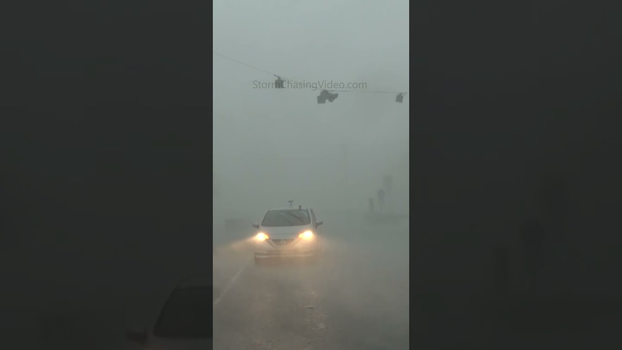 Close Encounter with Hurricane Delta Eyewall! #shorts