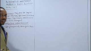 ALTERNATIVE INVESTMENTS SERVICE PROVIDERS