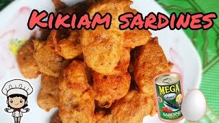 KIKIAM SARDINES ||  PAANO GUMAWA NG KIKIAM || STREET FOOD KIKIAM 