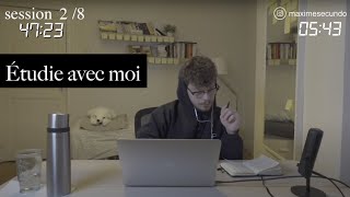 Étudie avec moi 9H en live | Mon parcours pour devenir écrivain | study with me | write with me fr