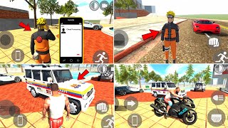 Finally New Update Secret Cheat Code in Indian Bike Driving 3D 🤯🔥| Naruto Character+Police Bike |HIG screenshot 5