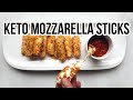 KETO MOZZARELLA STICKS | DEDITOS DE QUESO LOW CARB | Manu Echeverri