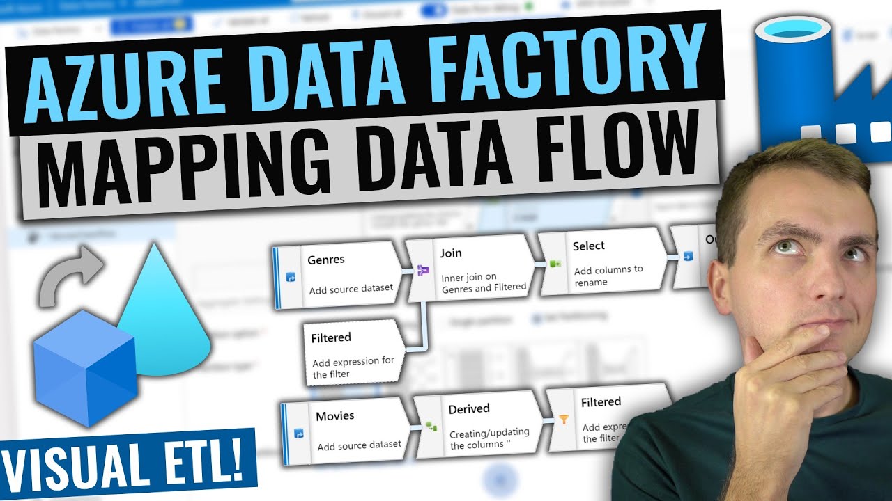 Azure Data Factory Mapping Data Flows Tutorial | Build Etl Visual Way!