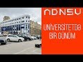 UNİVERSİTETDƏ BİR GÜNÜM!!! - VLOG #1 - İlk video - Azeri Youtuber