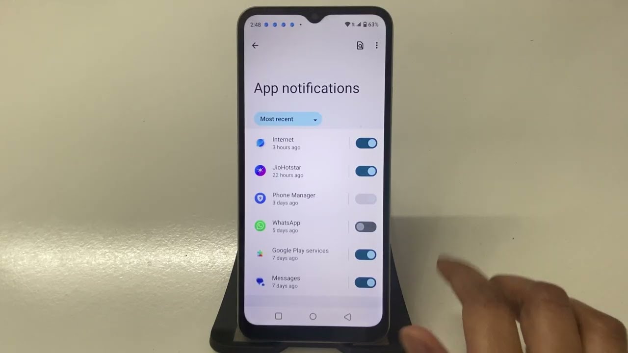 How to Enable App Notifications in Realme C30