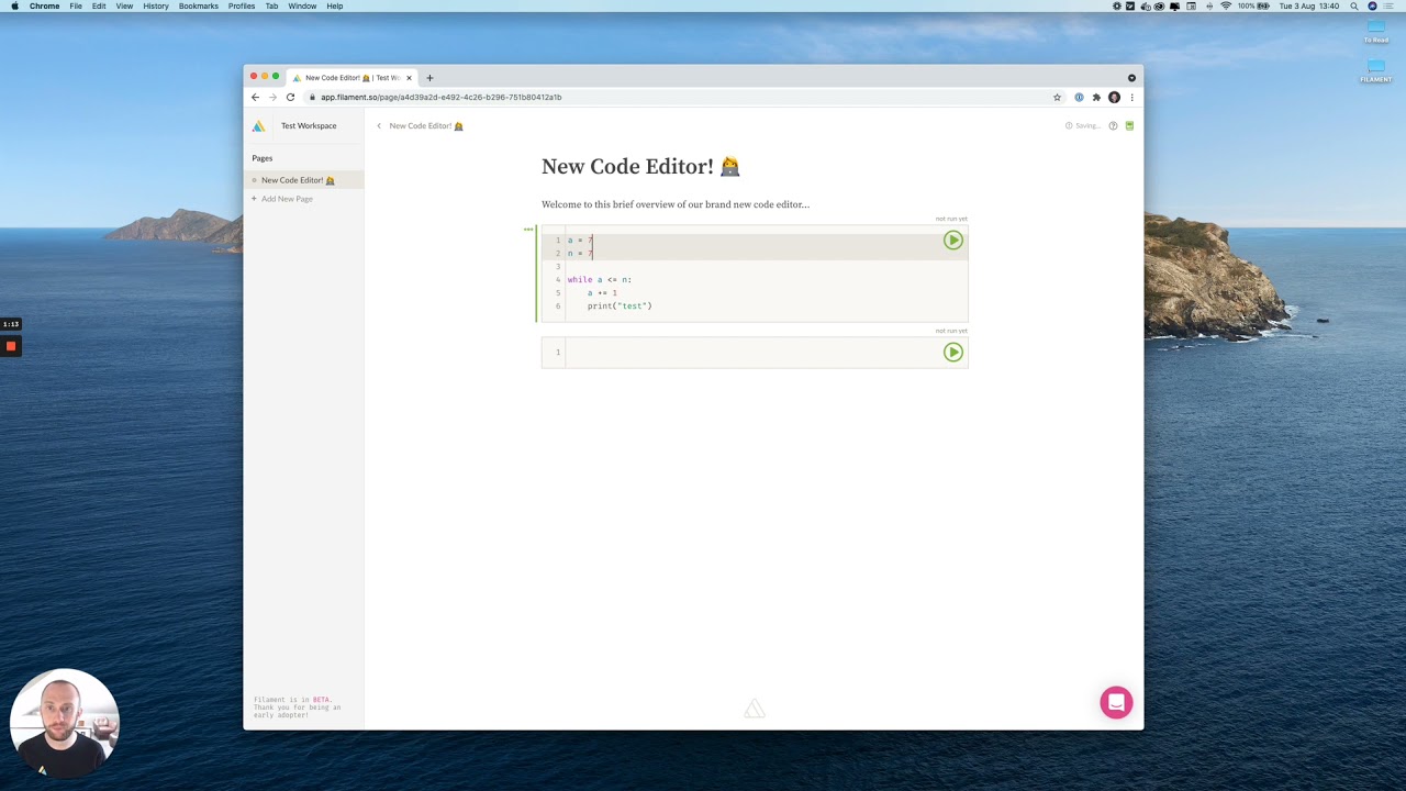 New Code Editor | Filament Product Update