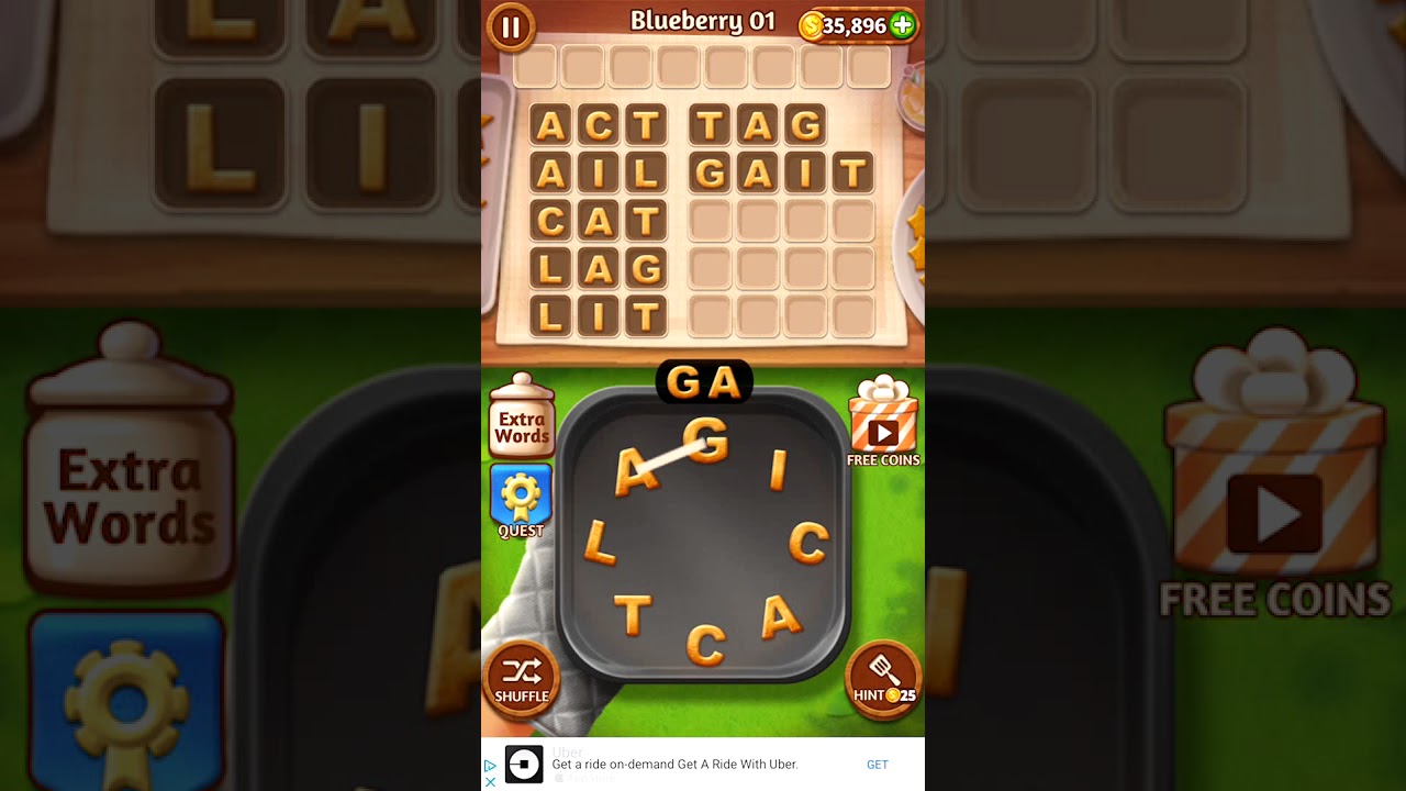 Word Cookies Blueberry 1 Word Cookies Answers YouTube