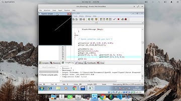 Primitive Object (Objek 2 Dimensi) Tidak Berwarna | Tugas1 Grafik Komputer