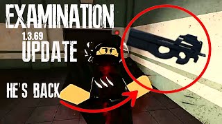 Roblox EXAMINATION | UPDATE 1.3.69 & P95 RETURN