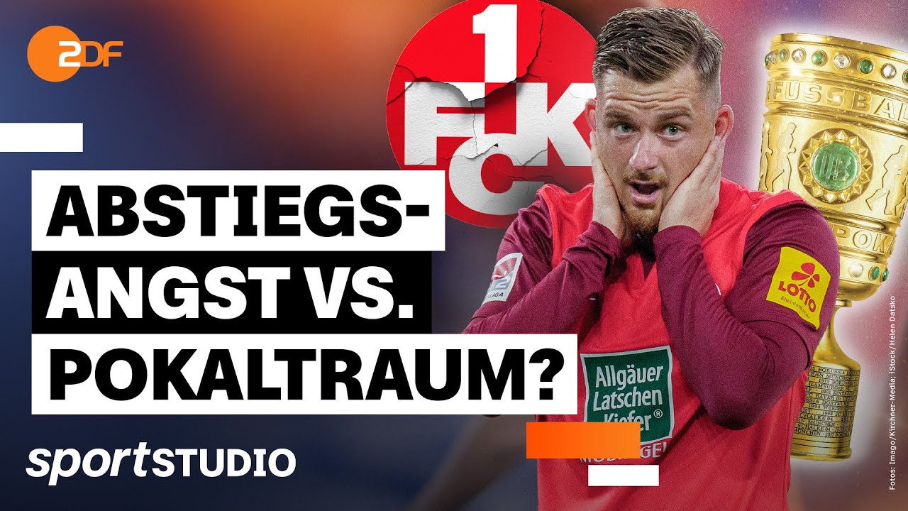 1. FC Kaiserslautern – 1. FC Köln | DFB-Pokal 2023/24, 2. Runde | sportstudio
