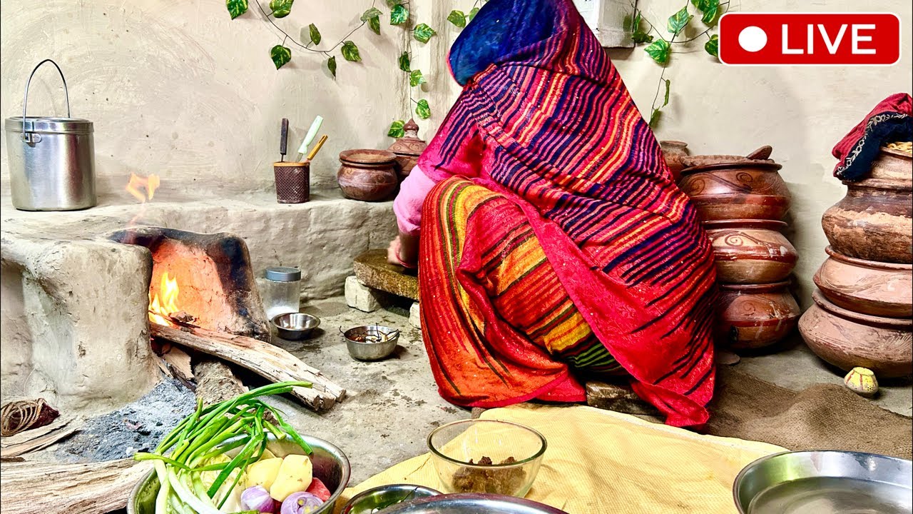 मिट्टी के चूल्हे का असली स्वाद! 🥘 
