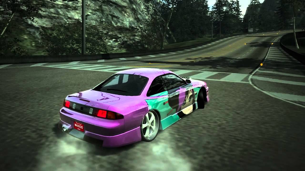 NFS World Canyon Drift s14