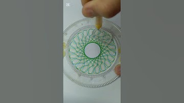 Satisfying ASMR Spiral Sounds | Relaxing Spirograph Visuals! #art #shorts #spirograph #satisfying