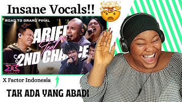 2ND CHANCE X ARIEL - TAK ADA YANG ABADI (Noah) - X Factor Indonesia 2021 | REACTION!!