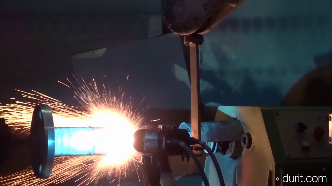 EAWS Drahtflammspritzen (Electric Arc Wire Spraying) by DURIT YouTube