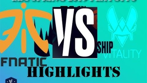 FNC vs VIT Highlights Game 2 LEC Spring 2019 Playoffs Round 1Fnatic vs Team Vitality