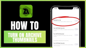 How to turn on archive thumbnails in ZArchiver