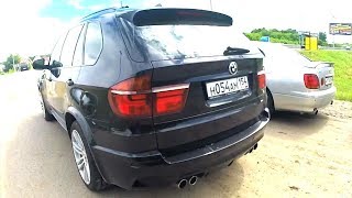 Toyota Aristo V300 VS BMW X5M с места без лаунча